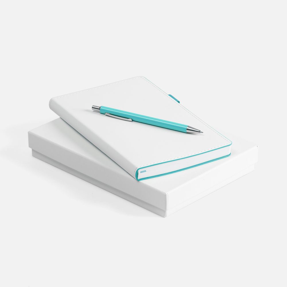 PS1710254782 Набор White Shall, бело-бирюзовый