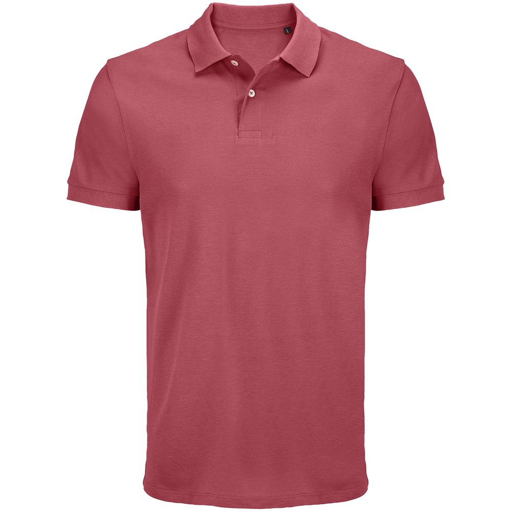 PS1710253126 Sol&#39;s. Рубашка поло унисекс Pacific, розовая (лососевая)