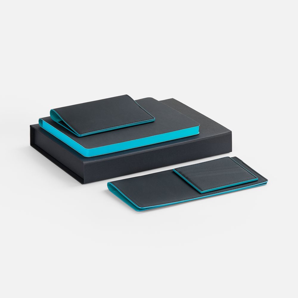 PS1710255266 Набор Multimo Maxi, черный с бирюзовым