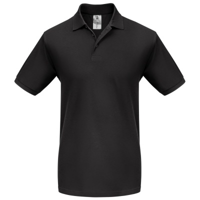 PS183070762 BNC. Рубашка поло Heavymill черная, размер XL