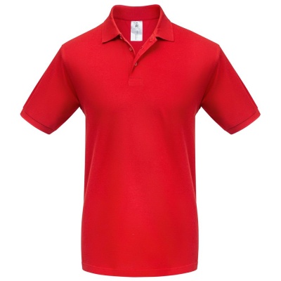 PS183070774 BNC. Рубашка поло Heavymill красная, размер XXL