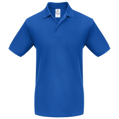 PS183070776 BNC. Рубашка поло Heavymill ярко-синяя, размер M