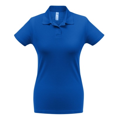 PS183070888 BNC. Рубашка поло женская ID.001 ярко-синяя, размер M