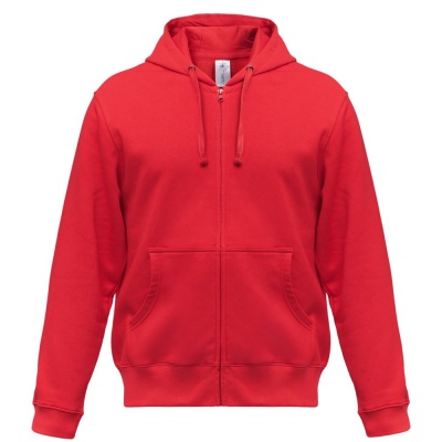 PS183070856 BNC. Толстовка мужская Hooded Full Zip красная, размер S