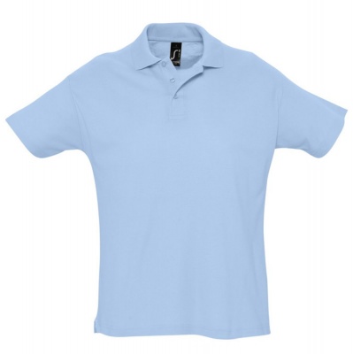 PS1701024204 Sol&#39;s. Рубашка поло мужская SUMMER 170, голубая