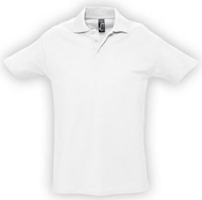 PS14TX-WHT50 Sol&#39;s. Рубашка поло мужская SPRING 210, белая