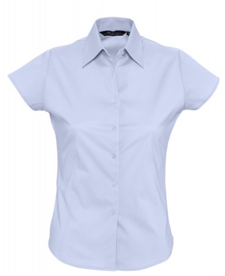 PS10TX-LBL17 Sol&#39;s. Рубашка женская с коротким рукавом EXCESS, голубая