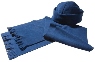 PS6TX-BLU3 Unit. Комплект Unit Fleecy: шарф и шапка, синий