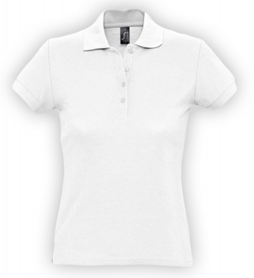PS14TX-WHT12L Sol&#39;s. Рубашка поло женская PASSION 170 белая, размер L