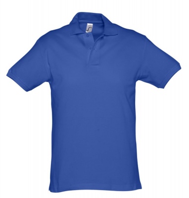 PS1TX-BLU95 Sol&#39;s. Рубашка поло мужская SPIRIT 240, ярко-синяя (royal)