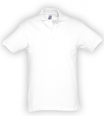PS14TX-WHT44 Sol&#39;s. Рубашка поло мужская SPIRIT 240, белая