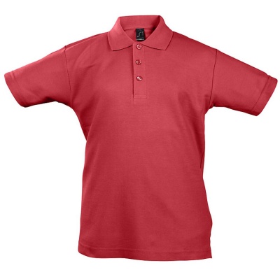PS14TX-RED7K14 Sol&#39;s. Рубашка поло детская Summer II Kids, красная, на рост 142-152 см