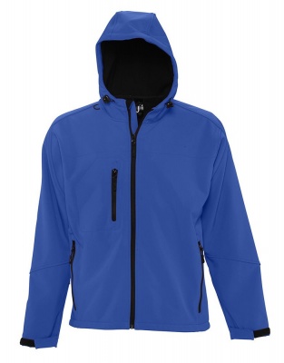 PS5TX-BLU39 Sol&#39;s. Куртка мужская с капюшоном Replay Men 340, ярко-синяя