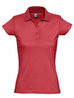 PS14TX-RED27L Sol&#39;s. Рубашка поло женская Prescott women 170 красная, размер L