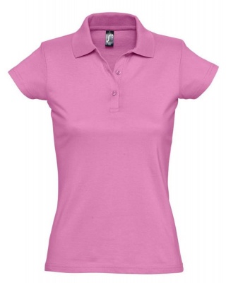 PS14TX-PNG13 Sol&#39;s. Рубашка поло женская Prescott Women 170, розовая