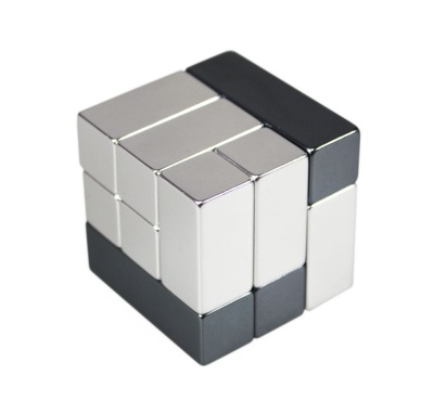 PS170102594 Головоломка-антистресс Cube, малая, хром