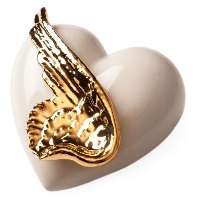 PSOR-GLD4 The Hearts. Фарфоровое сердце Wind Of Luck
