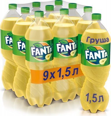 MP2004121070 Напиток газированный ФАНТА Груша, 1,5 л