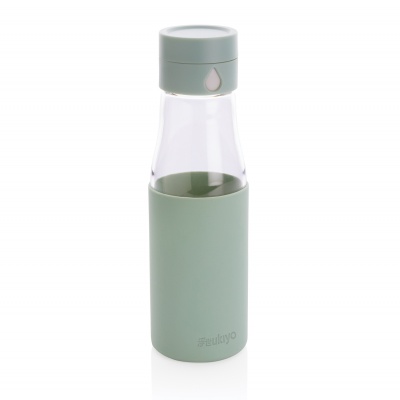XI2203281415 Ukiyo. Стеклянная бутылка для воды Ukiyo с силиконовым держателем
