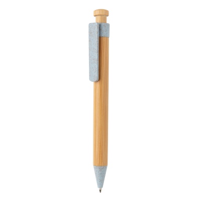 XI220328746 XD Collection. Бамбуковая ручка с клипом из пшеничной соломы