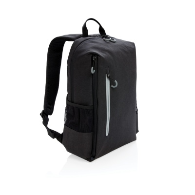 XI2203281315 XD Xclusive. Рюкзак для ноутбука Lima 15" с RFID защитой и разъемом USB, черный