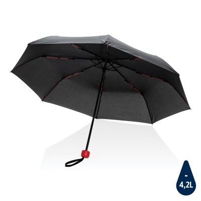 XI220328208 XD Collection. Компактный плотный зонт Impact из RPET AWARE™, d97 см