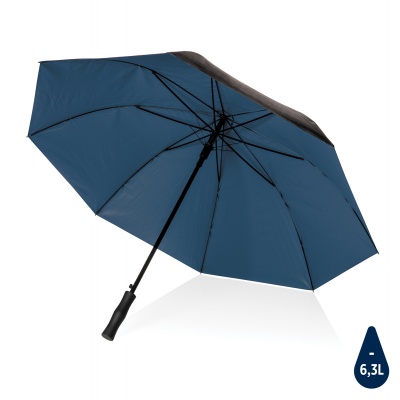 XI220328220 XD Collection. Двухцветный плотный зонт Impact из RPET AWARE™ с автоматическим открыванием, d120 см