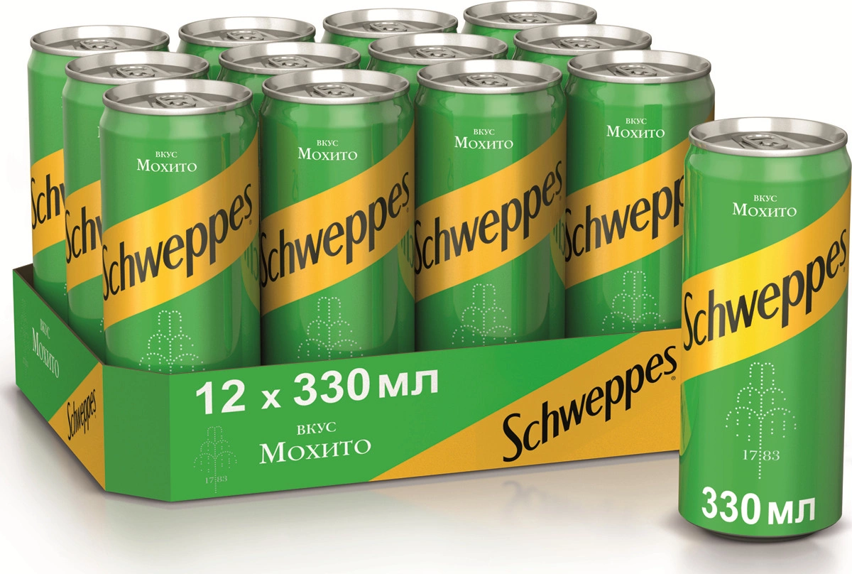 MP2004121114 0.33Л Г/Н ШВЕППС МОХИТО ЖБ
