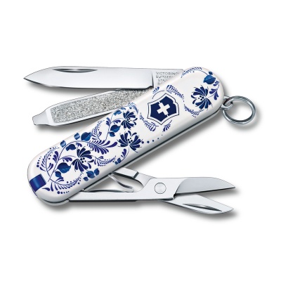 GR210919192 Victorinox. Нож-брелок VICTORINOX Classic "Porcelain Elegance", 58 мм, 7 функций