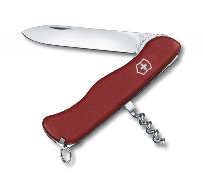 GR1711131008 Victorinox Alpineer. Нож перочинный VICTORINOX Alpineer, 111 мм, 5 функций, с фиксатором лезвия, красный