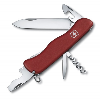 GR1711131037 Victorinox Nomad. Нож перочинный VICTORINOX Picknicker, 111 мм, 11 функций, с фиксатором лезвия, красный