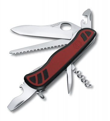 GR1711131024 Victorinox Forester. Нож перочинный VICTORINOX Forester, 111 мм, 10 функций, с фиксатором лезвия, красный с чёрным