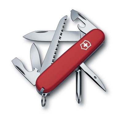 VX19N-RED16 Victorinox Hiker. Нож перочинный VICTORINOX Hiker, 91 мм, 13 функций, красный