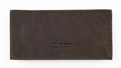 GR220119219 Zippo. Кисет для табака ZIPPO, цвет "мокко", натуральная кожа, 15,5x1,5x8 см