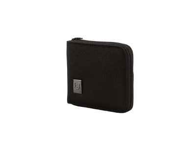 GR17111371 Victorinox Lifestyle and Travel Accessories. Бумажник VICTORINOX Tri-Fold Wallet, на молнии, чёрный, нейлон 800D, 11x1x10 см