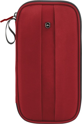 GS184061440 Victorinox Lifestyle and Travel Accessories. Органайзер VICTORINOX Travel Organizer с защитой от сканирования RFID, красный, нейлон, 13x3x26 см