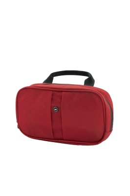 GR171113954 Victorinox Lifestyle Accessories. Несессер VICTORINOX Lifestyle Accessories 4.0 Overnight Essentials Kit, красный, нейлон, 23x4x13 см