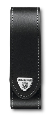 GR1711131755 Victorinox Ranger. Чехол на ремень VICTORINOX для ножей RangerGrip 130 мм, на липучке, кожаный, 40x40x140 мм, чёрный