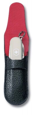 GR1711131737 Victorinox Аксессуары. Чехол VICTORINOX для ножей-брелоков 58 мм толщиной 2-3 уровня, кожаный, чёрный