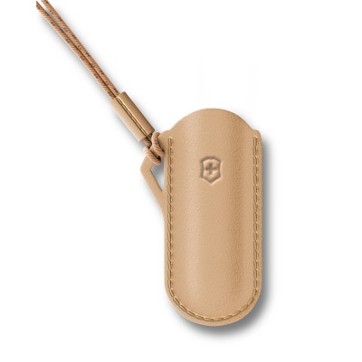 GR210919219 Victorinox. Чехол VICTORINOX "Wet Sand" для ножей Classic Colors 58 мм, кожаный, песочный