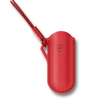 GR210919215 Victorinox. Чехол VICTORINOX "Style Icon" для ножей Classic Colors 58 мм, кожаный, красный