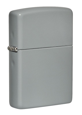 GR220119070 Zippo Классическая. Зажигалка ZIPPO Classic с покрытием Flat Grey, латунь/сталь, серая, глянцевая, 38x13x57 мм