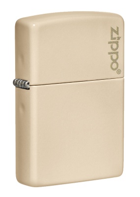 GR220119069 Zippo Классическая. Зажигалка ZIPPO Classic с покрытием Flat Sand, латунь/сталь, бежевая, глянцевая, 38x13x57 мм