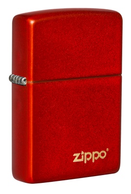 GR220119075 Zippo Классическая. Зажигалка ZIPPO Classic с покрытием Metallic Red, латунь/сталь, красная, матовая, 38x13x57 мм