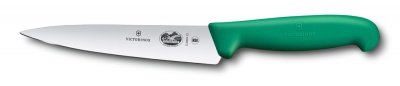VX20051240 Victorinox Нож разделочный Fibrox. Нож разделочный VICTORINOX Fibrox, 15 см, зелёный