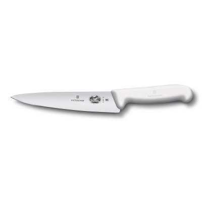 GR210919115 Victorinox Нож разделочный Fibrox. Нож разделочный VICTORINOX Fibrox с лезвием 19 см, белый