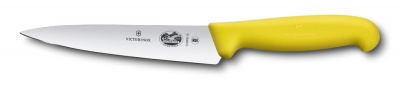 VX20051242 Victorinox Нож разделочный Fibrox. Нож разделочный VICTORINOX Fibrox, 15 см, жёлтый