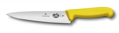 VX20051248 Victorinox Нож разделочный Fibrox. Нож разделочный VICTORINOX Fibrox, 25 см, жёлтый