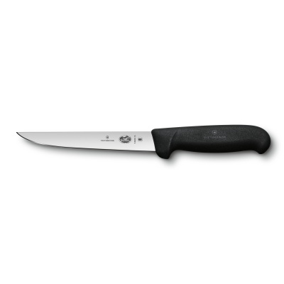 GR210919126 Victorinox Fibrox. Нож обвалочный VICTORINOX Fibrox с прямым лезвием 15 см и безопасной рукоятью, чёрный