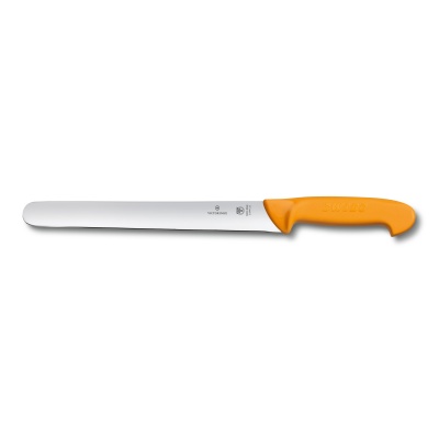 GR21091993 Victorinox. Нож для резания ломтиками VICTORINOX Swibo, лезвие с закруглённым кончиком, 25 см, жёлтый